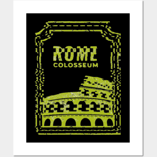 ROME Colosseum Posters and Art